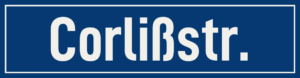 Straßenschild Corlißstraße