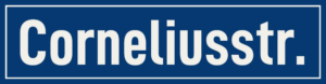 Straßenschild Corneliusstraße