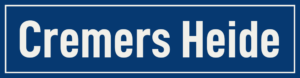 Straßenschild Cremers Heide