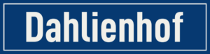Straßenschild Dahlienhof