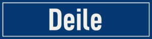 Straßenschild Deile