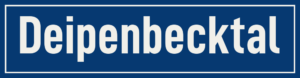 Straßenschild Deipenbecktal