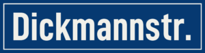 Straßenschild Dickmannstraße