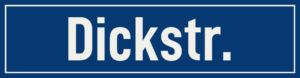 Straßenschild Dickstraße