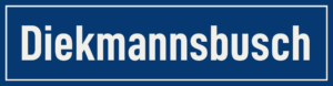 Straßenschild Diekmannsbusch