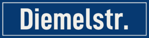 Straßenschild Diemelstraße