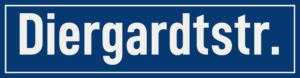 Straßenschild Diergardtstraße
