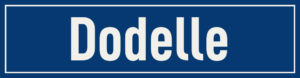 Straßenschild Dodelle
