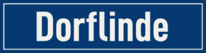 Straßenschild Dorflinde
