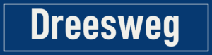 Straßenschild Dreesweg