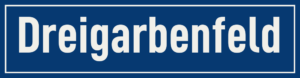 Straßenschild Dreigarbenfeld
