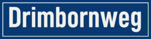 Straßenschild Drimbornweg