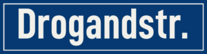 Straßenschild Drogandstraße