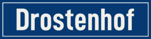 Straßenschild Drostenhof