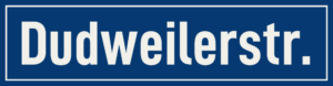 Straßenschild Dudweilerstraße