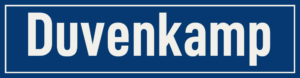 Straßenschild Duvenkamp
