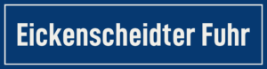 Straßenschild Eickenscheidter Fuhr