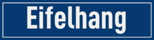 Straßenschild Eifelhang
