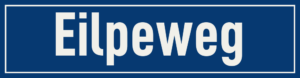 Straßenschild Eilpeweg