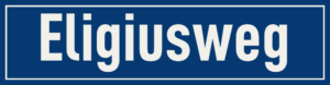 Straßenschild Eligiusweg