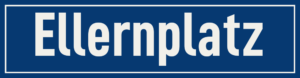 Straßenschild Ellernplatz