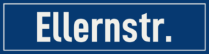 Straßenschild Ellernstraße
