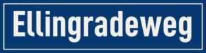 Straßenschild Ellingradeweg