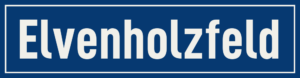 Straßenschild Elvenholzfeld