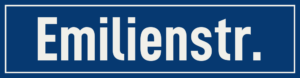 Straßenschild Emilienstraße
