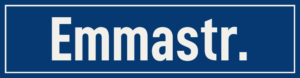 Straßenschild Emmastraße