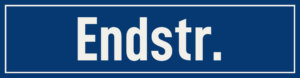 Straßenschild Endstraße