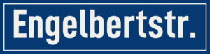 Straßenschild Engelbertstraße