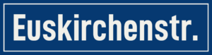 Straßenschild Euskirchenstraße