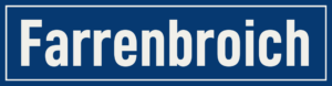 Straßenschild Farrenbroich