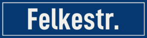 Straßenschild Felkestraße