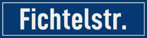 Straßenschild Fichtelstraße