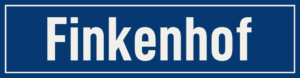 Straßenschild Finkenhof