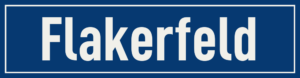 Straßenschild Flakerfeld