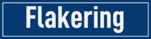 Straßenschild Flakering