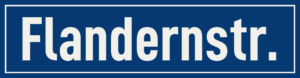 Straßenschild Flandernstraße