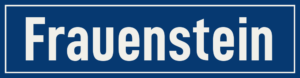 Straßenschild Frauenstein