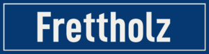 Straßenschild Frettholz