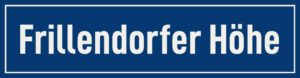 Straßenschild Frillendorfer Höhe