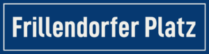Straßenschild Frillendorfer Platz