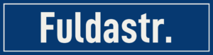 Straßenschild Fuldastraße
