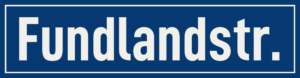 Straßenschild Fundlandstraße