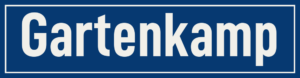 Straßenschild Gartenkamp