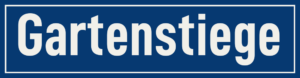 Straßenschild Gartenstiege