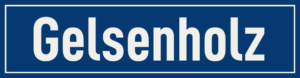Straßenschild Gelsenholz