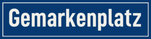 Straßenschild Gemarkenplatz